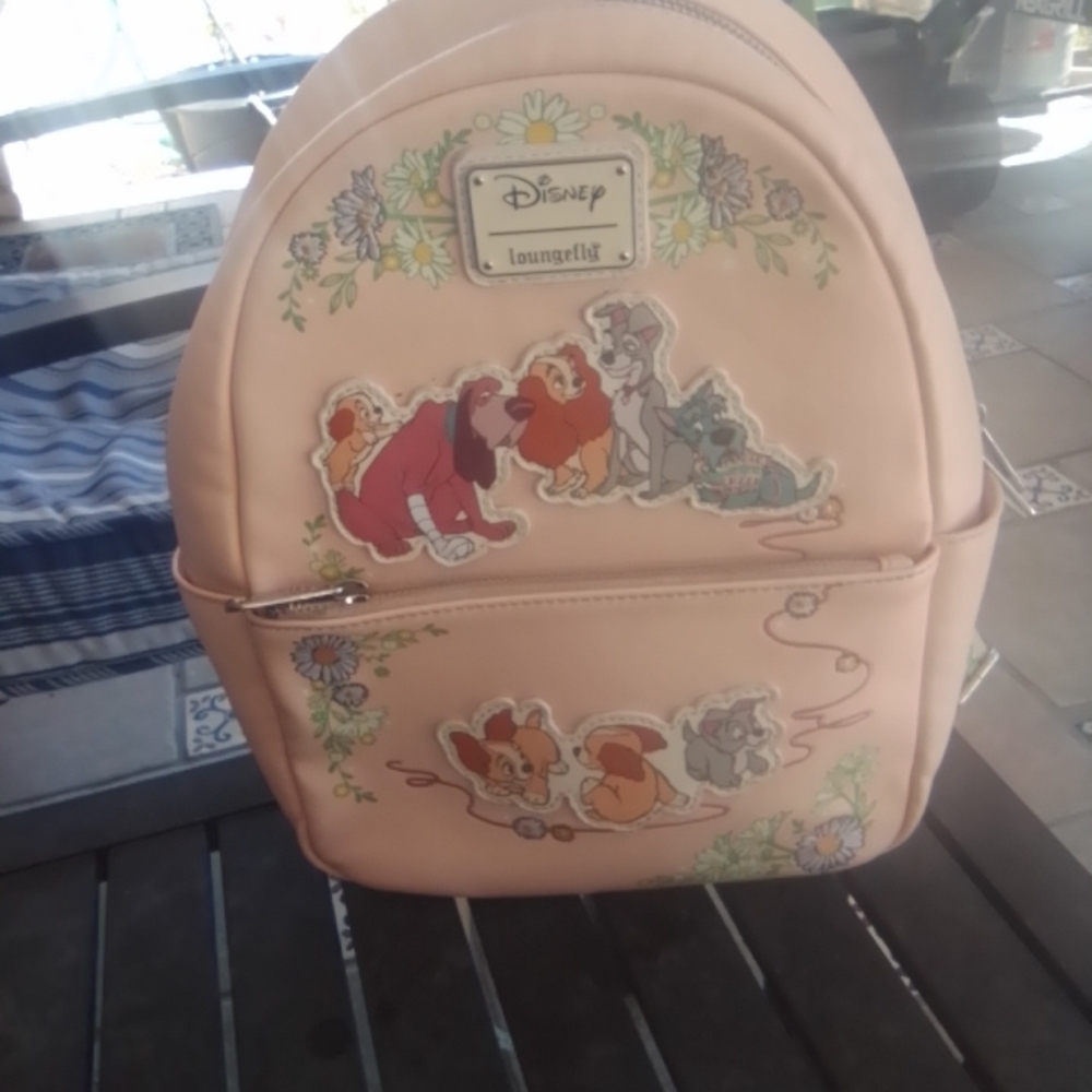 Disney Loungefly Small Leather Backpack